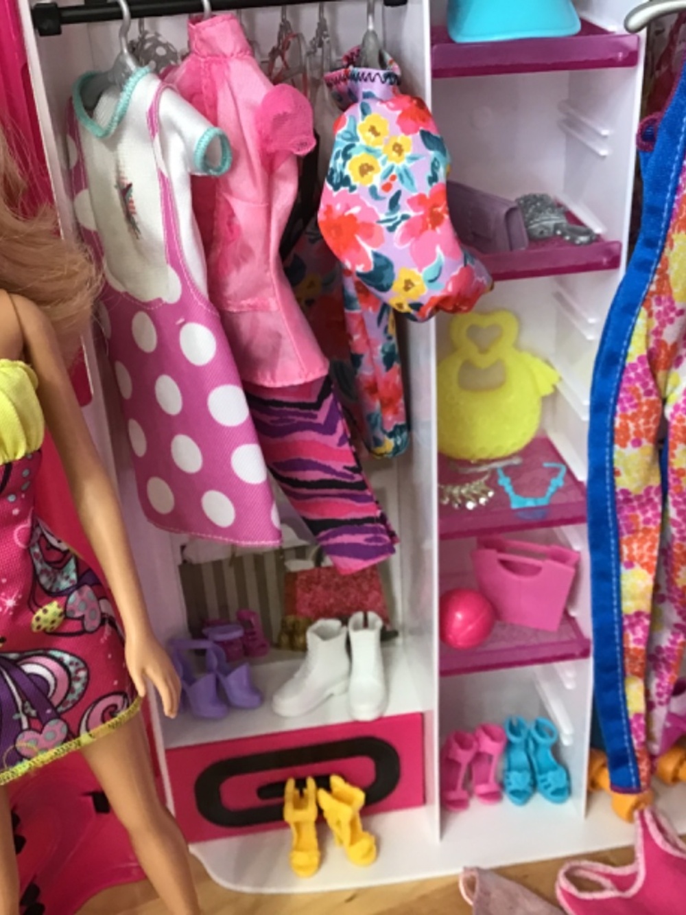 Barbie Doll and Closet with Clothes - Picture 3 of 12